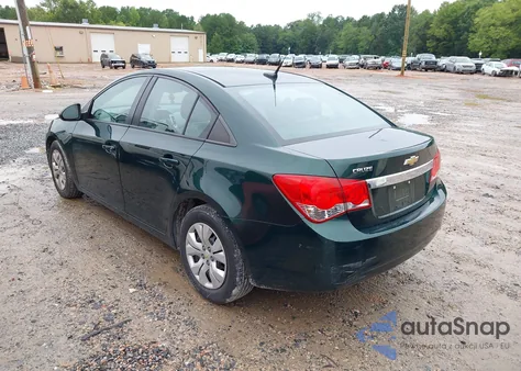 2014 Chevrolet Cruze Ls Auto from USA, damaged, VIN 1G1PA5SH7E7462493